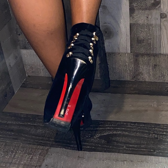 high boots partial red bottom vero cuoio 245 1.5 - Picture 5 of 10